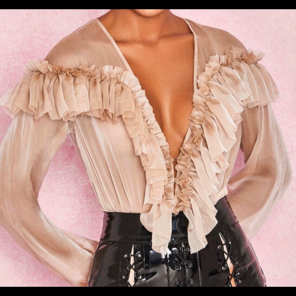 House of CB Nude Bodysuit